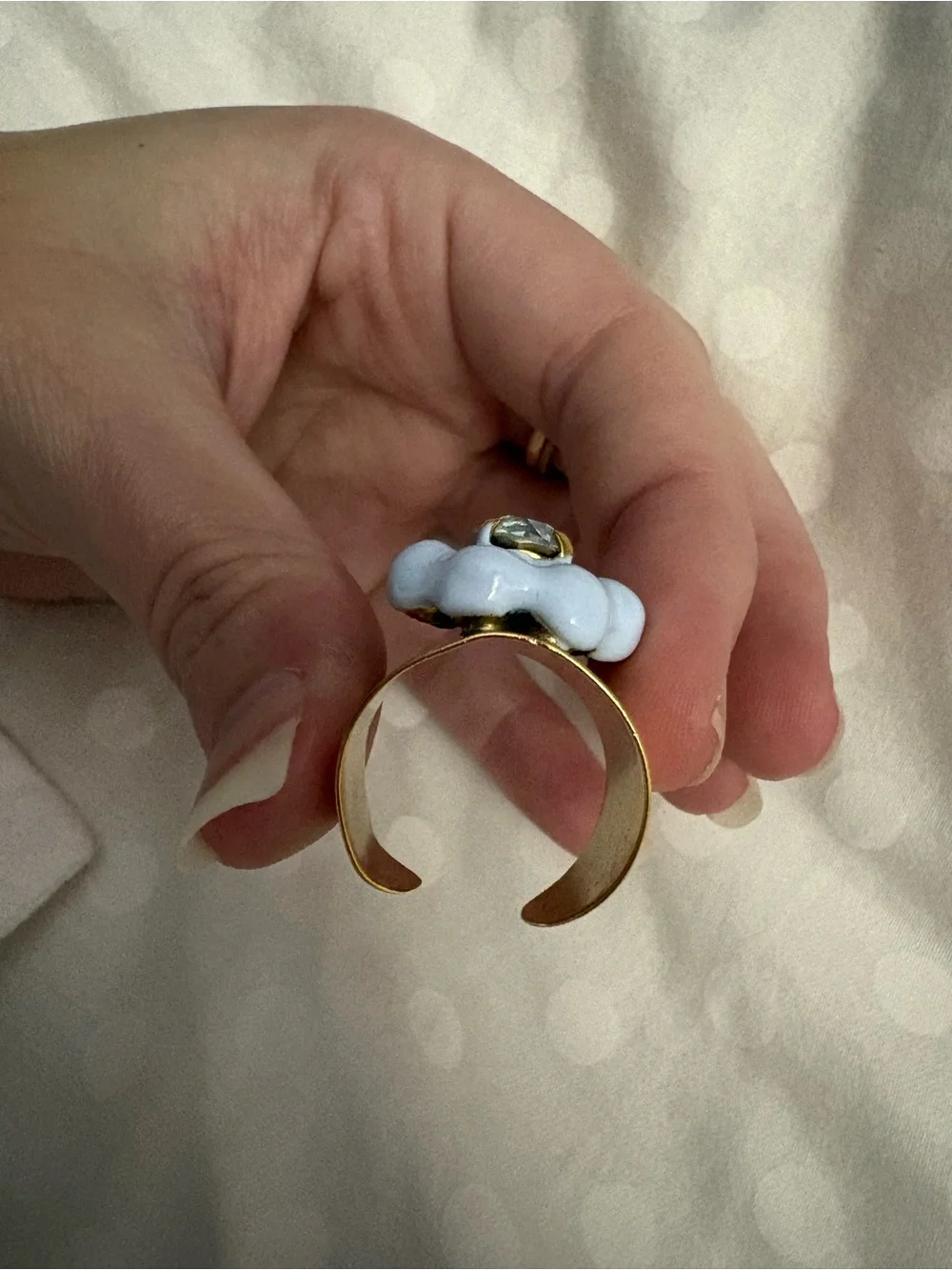 TOVA Nerissa Ring in Nimblu NWT Fairy Dust
